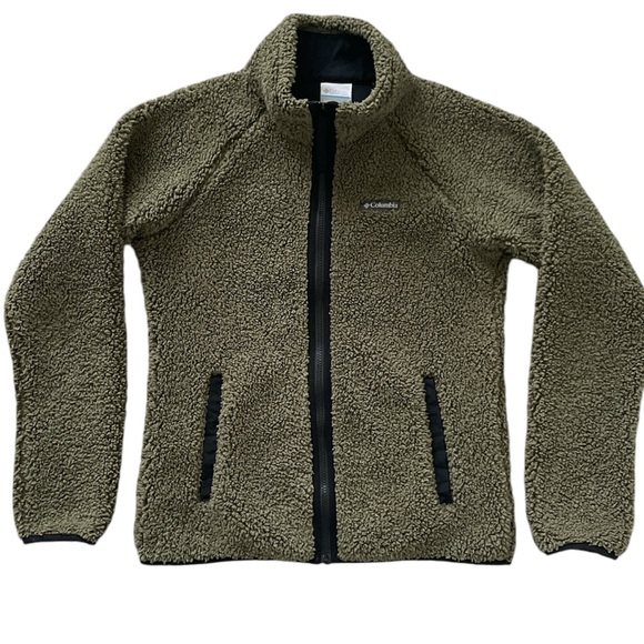 Columbia Sherpa Fleece Jacket Womens Size XS - Picture 3 of 5